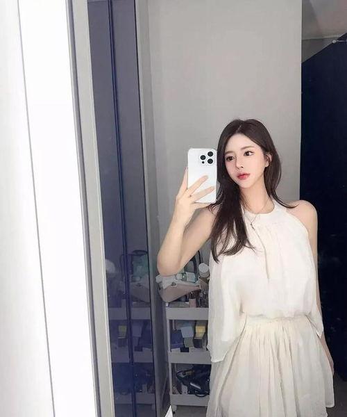 韩国女网红写真,时尚魅力与个性风采的完美融合